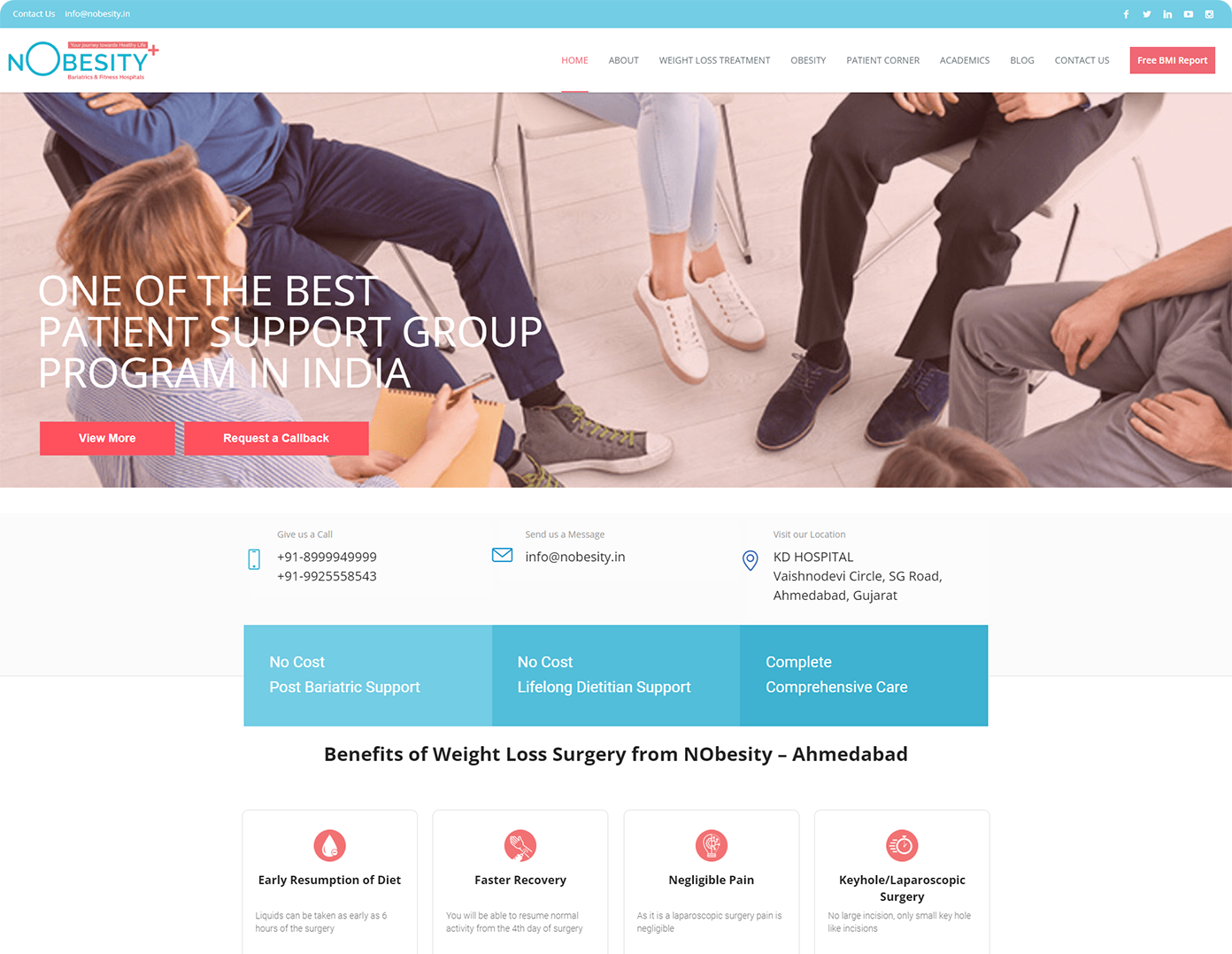 Nobesity home page